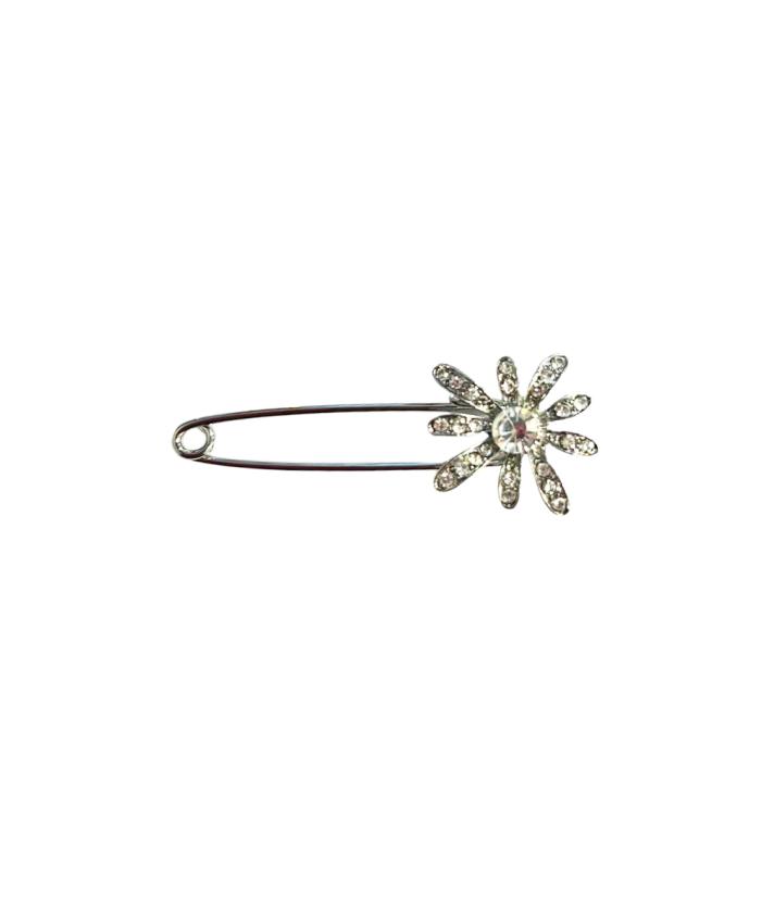 Broche speld met bloemetje