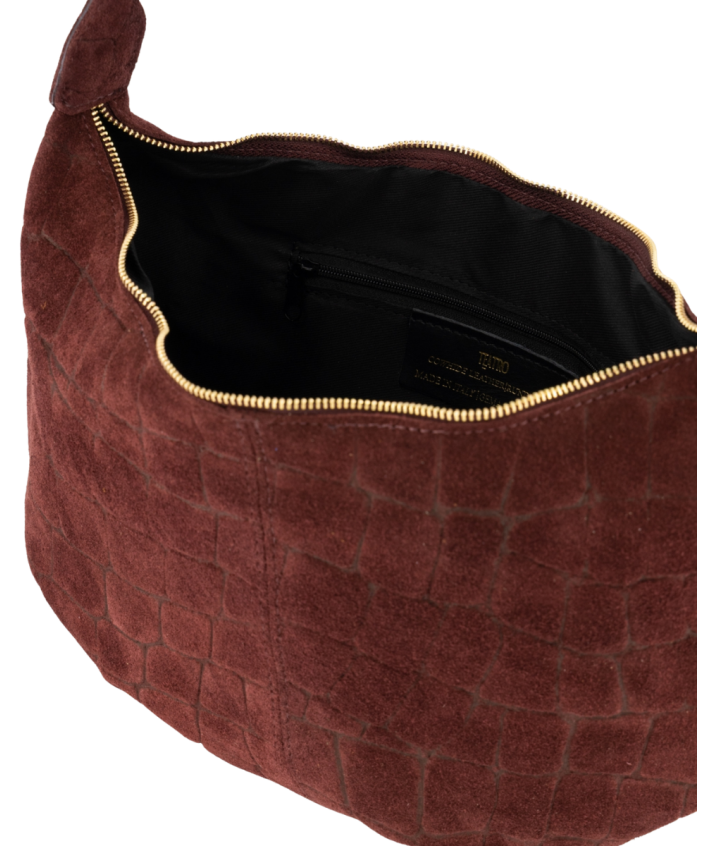 Savanna croco suède tas