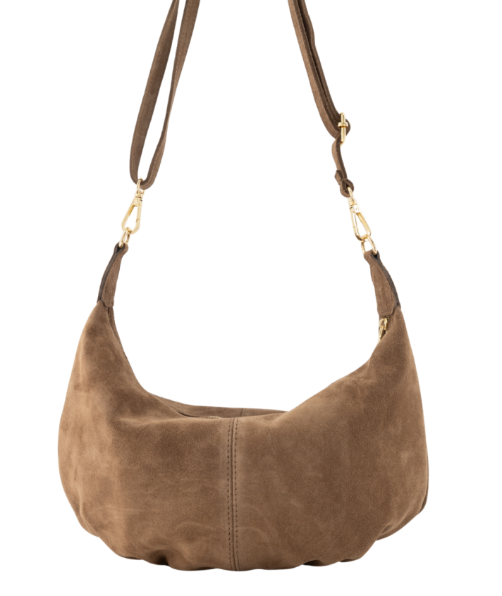 Savanna suède tas in taupe