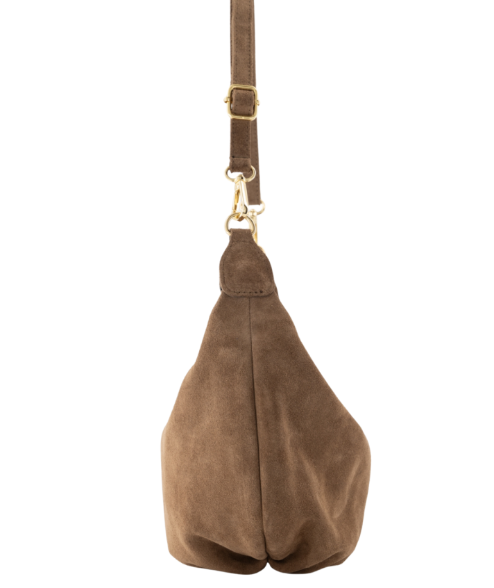 Savanna suède tas in taupe