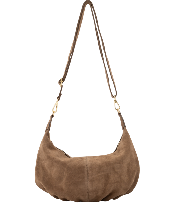 Savanna suède tas in taupe