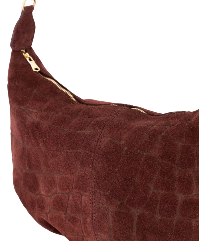 Savanna croco suède tas