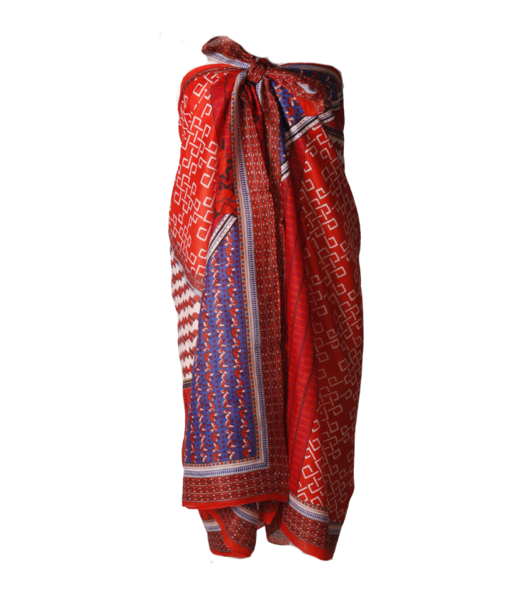 Sandy sarong in rood