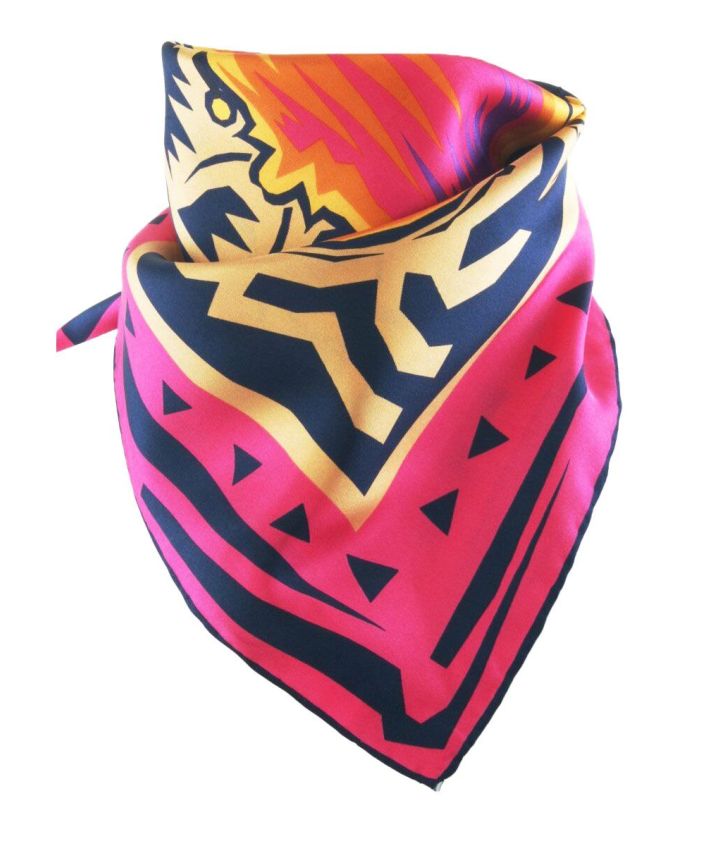 Twillzijden halsdoek met sterrenbeeld Kreeft