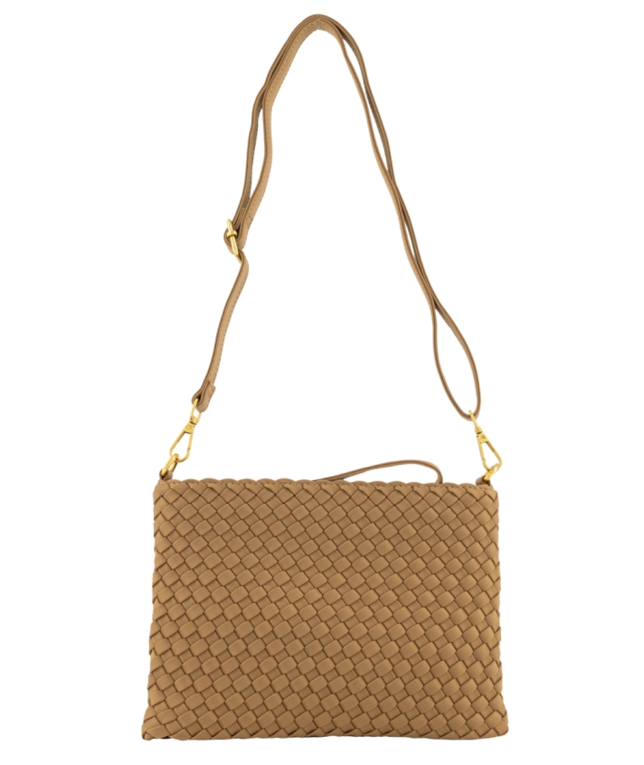 Zila gevlochten clutch