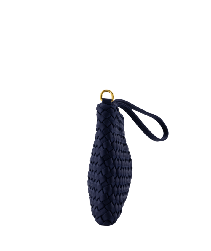 Zila gevlochten clutch