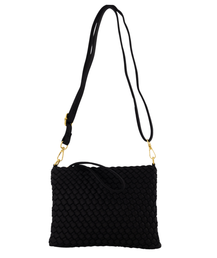 Zila gevlochten clutch