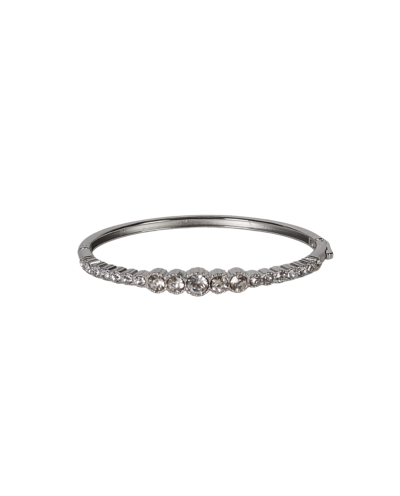 Bangle armband met strass steentjes