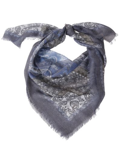 Vierkant modal sjaaltje met paisleyprint