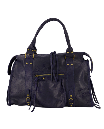 Large lederen city bag