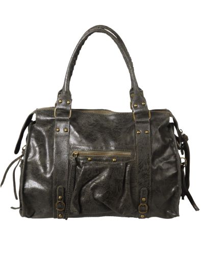 Large lederen city bag