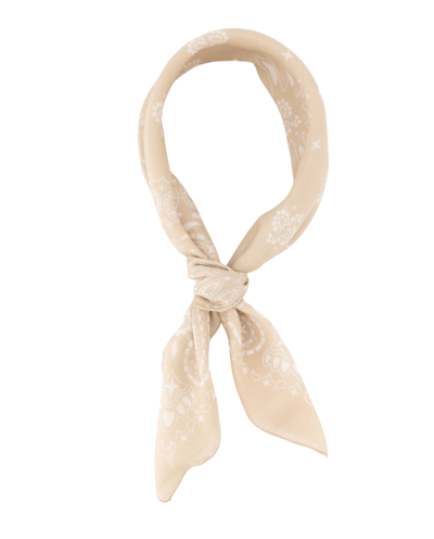 Zijde-blend bandana sjaal