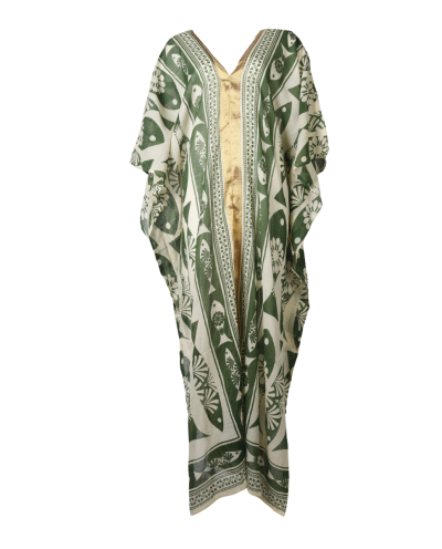 Lange katoenen 'ELISA' kaftan 