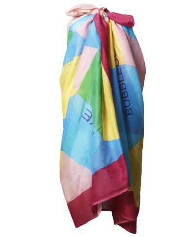 Katoenen sarong met grafische print