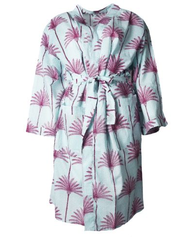 Kimono met palmbomen print
