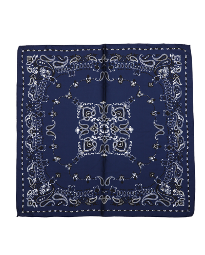 Vierkant satijn bandana sjaaltje