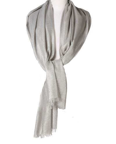 Stola met lurex glittereffect