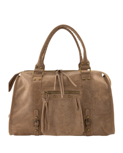 Large lederen city bag