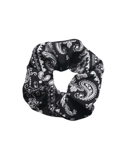 Hippe bandana scrunchie