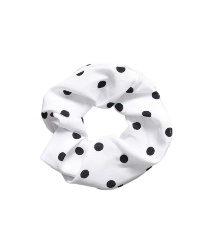 Polkadot scrunchie