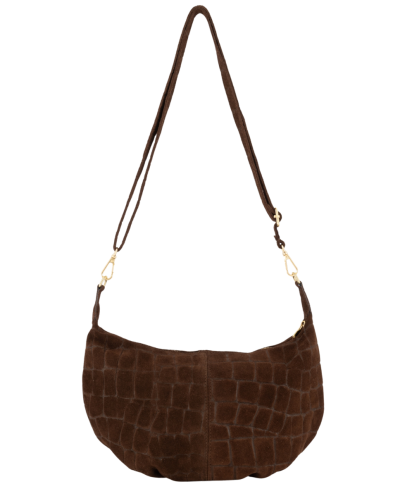 Savanna croco suède tas