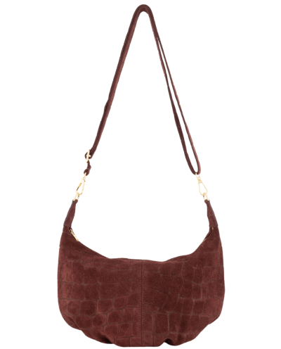 Savanna croco suède tas