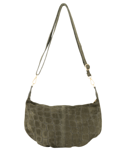 Savanna croco suède tas