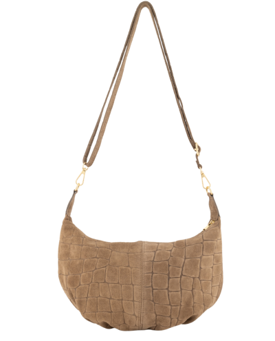 Savanna croco suède tas
