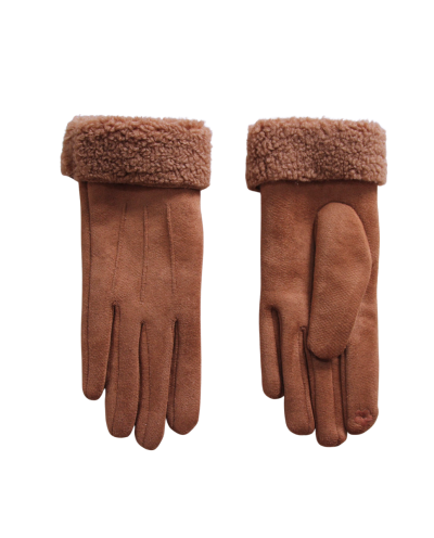 Classic handschoenen met teddyvoering