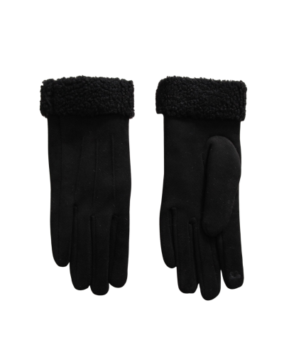 Classic handschoenen met teddyvoering