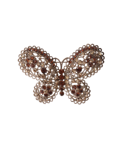 Sierlijke vlinder broche
