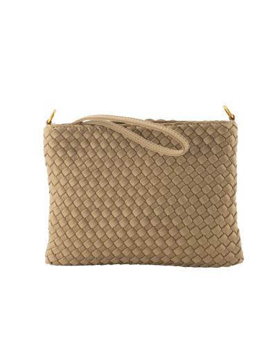 Zila gevlochten clutch