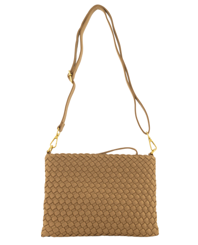 Zila gevlochten clutch