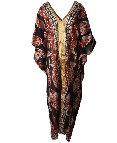 Lange katoenen 'Loreen' kaftan 