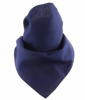 Effen boerenzakdoek / bandana in donkerblauw