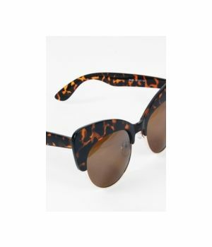 Cat Eye dames zonnebril met luipaard frame
