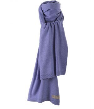 Kasjmier-blend sjaal in de kleur lavendel