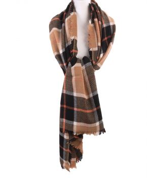Alpaca Sjaal Multicolor Zwarte Tinten. Accessoires Sjaals & omslagdoeken Sjaals & omslagdoeken 