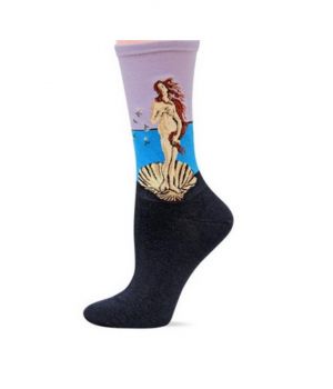 Art sokken met " de geboorte van Venus" van Botticelli