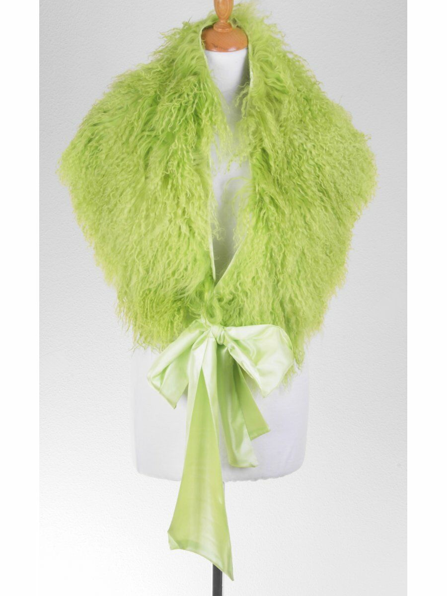 Lime Sheepskin Stola Met Lintsluitng huismerk kopen in de aanbieding Lime Sheepskin Stola Met Lintsluitng huismerk kopen in de aanbieding