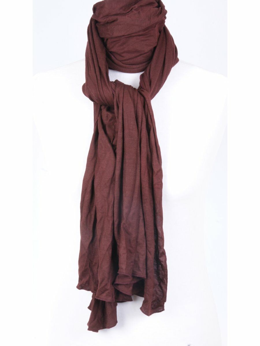 Bruine Soepele Tricot Sjaal huismerk kopen in de aanbieding
