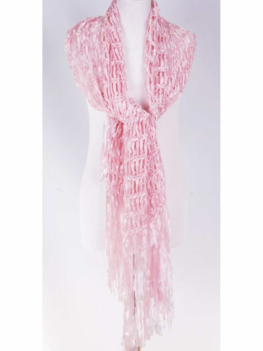 Licht Roze Stola Van Gehaakt Lint huismerk kopen in de aanbieding Licht Roze Stola Van Gehaakt Lint huismerk kopen in de aanbieding