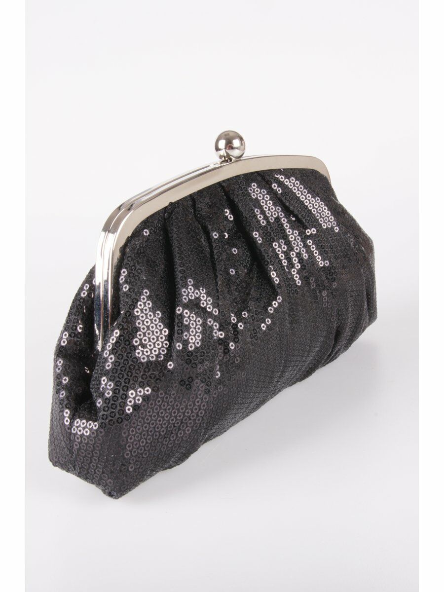 Zwart Geplooid Uitgaanstasje huismerk kopen in de aanbieding