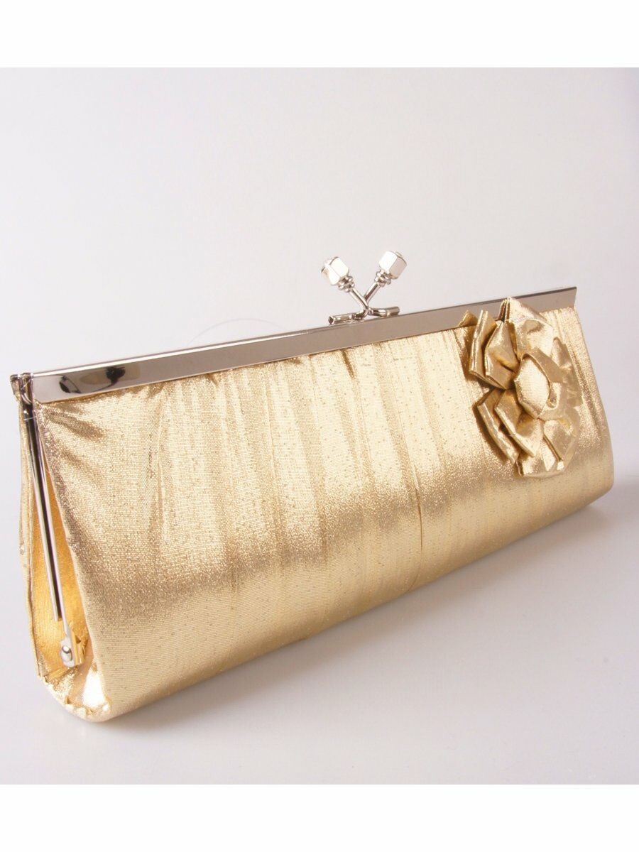 Goudkleurig Lurex Avondtasje huismerk kopen in de aanbieding