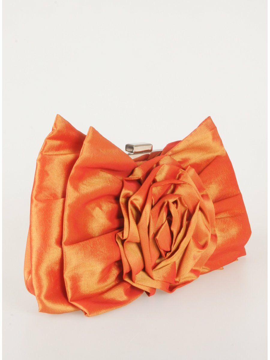 Oranje Changeant Taftzijden Uitgaanstasje huismerk kopen in de aanbieding Oranje Changeant Taftzijden Uitgaanstasje huismerk kopen in de aanbieding