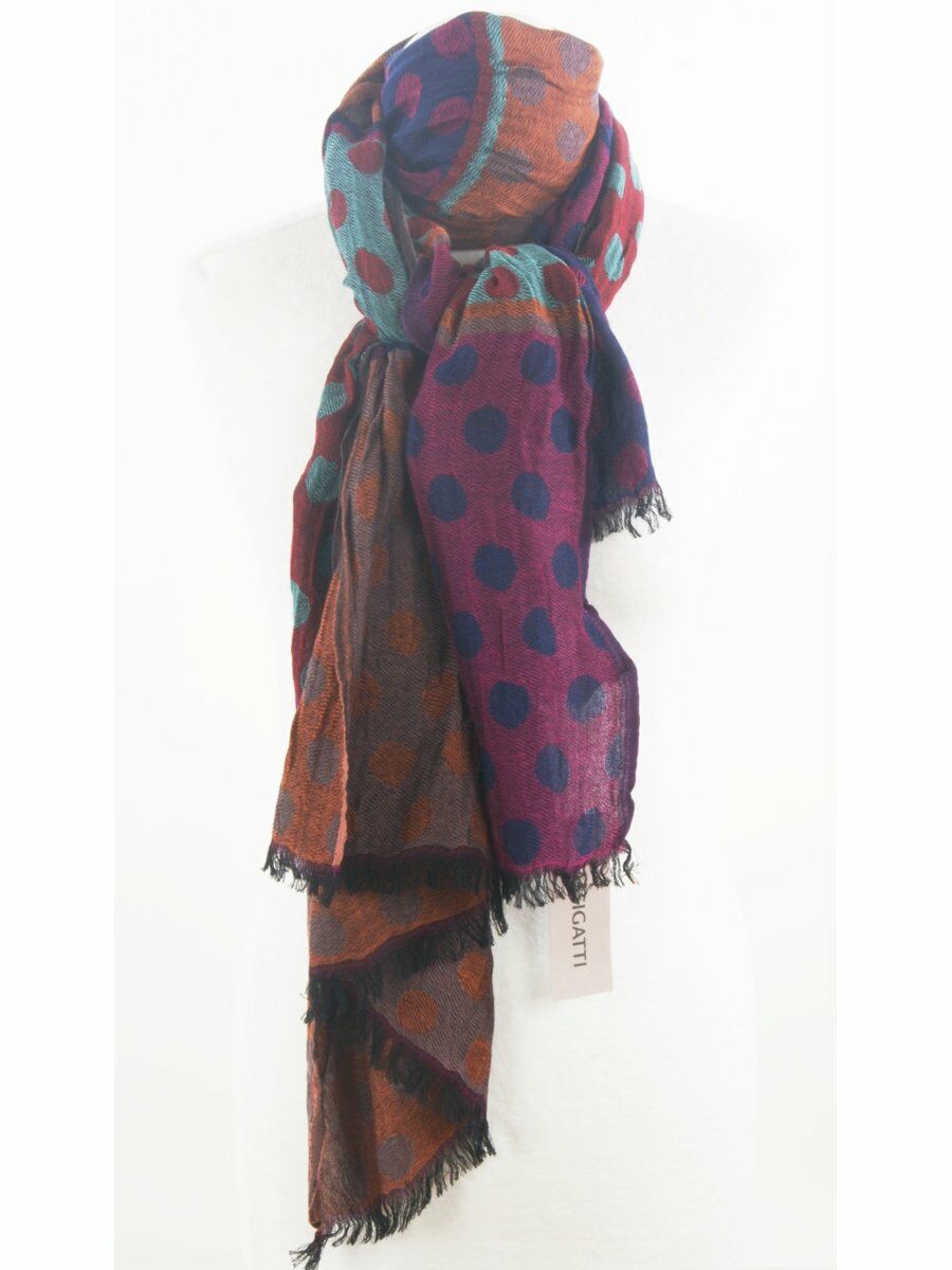 Colorblock Stippensjaal huismerk kopen in de aanbieding