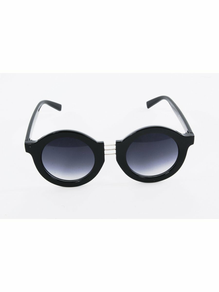 Retro Ronde Zwarte Dameszonnebri huismerk kopen in de aanbieding