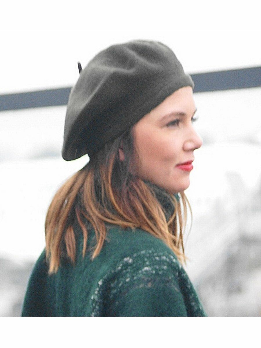 Donkergroene Tricot Baret huismerk kopen in de aanbieding