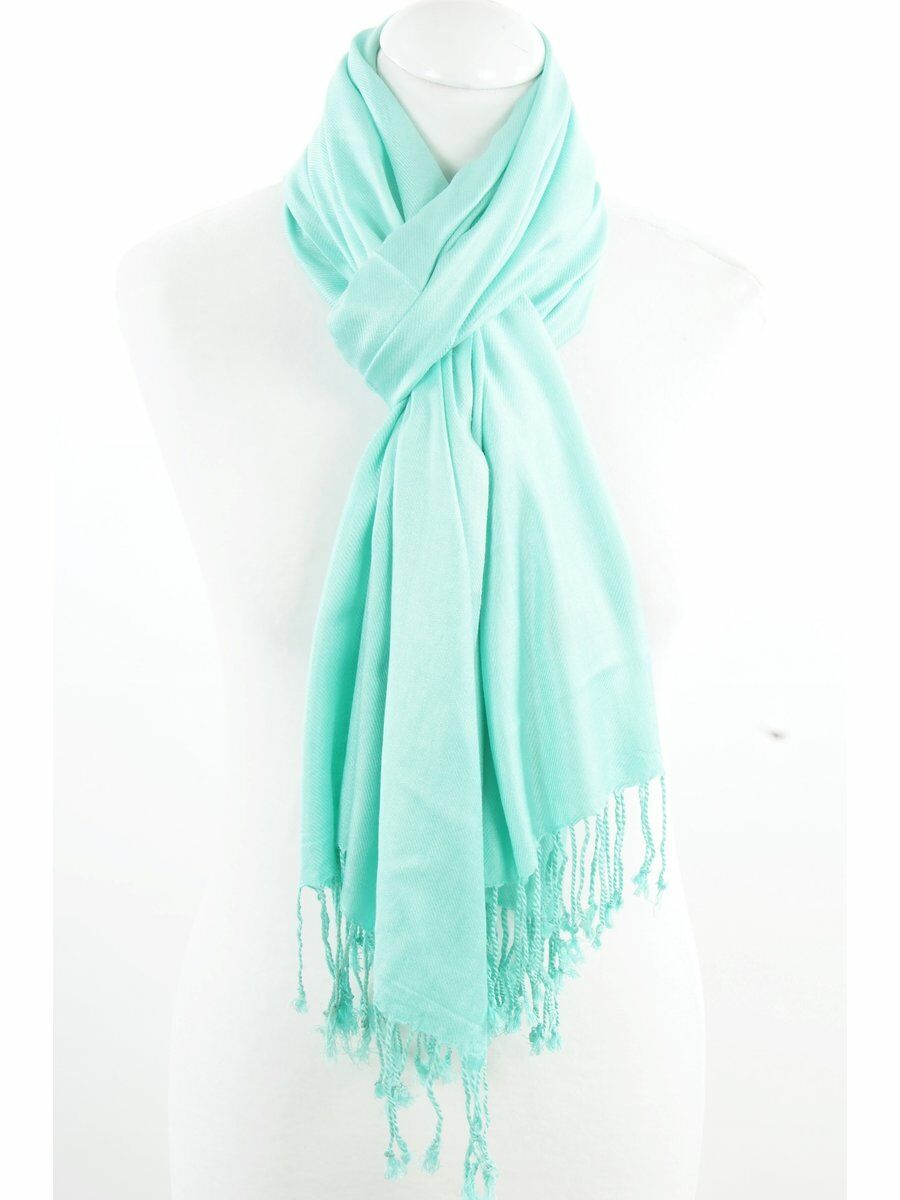 Pashmina Sjaal In Effen Mintgroen huismerk kopen in de aanbieding Pashmina Sjaal In Effen Mintgroen huismerk kopen in de aanbieding