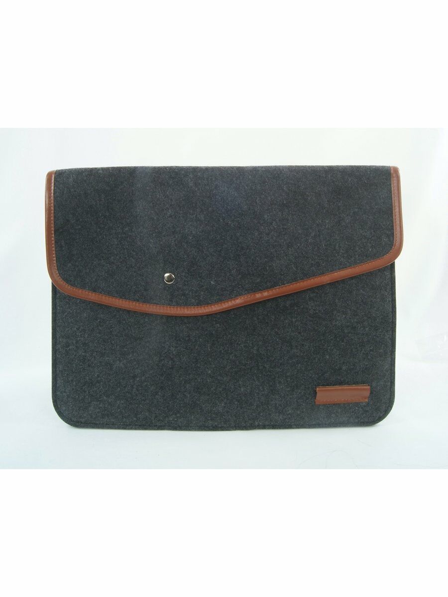 Grijze Tablet Hoes Van Vilt Met Lederen Afwerking huismerk kopen in de aanbieding